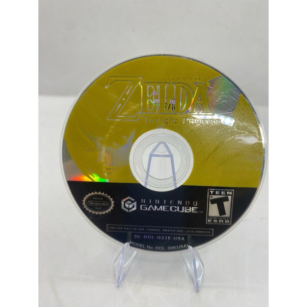 The Legend of Zelda: Twilight Princess (Nintendo GameCube, 2006) DISC ONLY mint